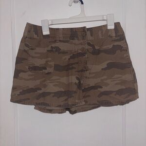 Old Navy Cotton Camo Women's Mini Skirt